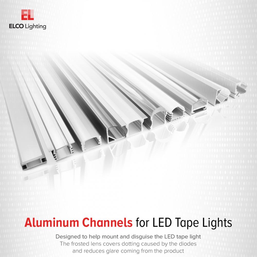 LED Tape with Surface Mount Aluminum Channel