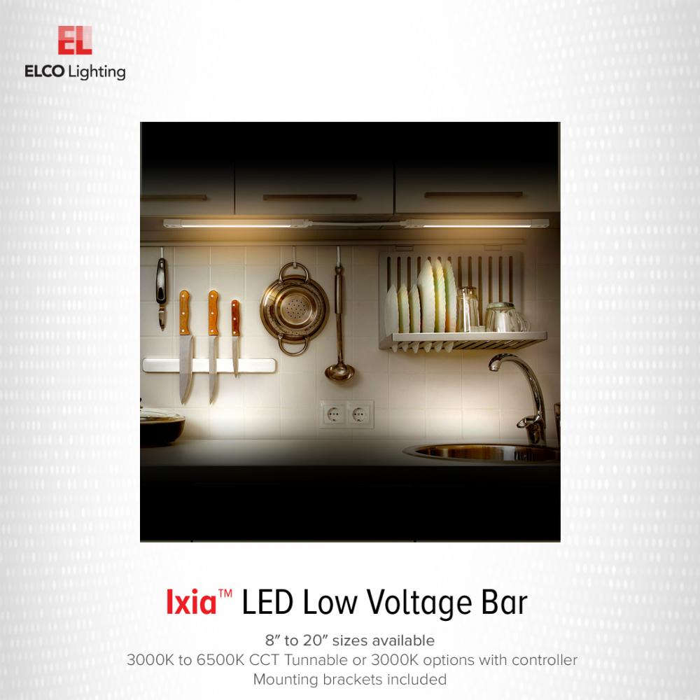 Ixia™ LED Low Voltage Undercabinet Lightbar