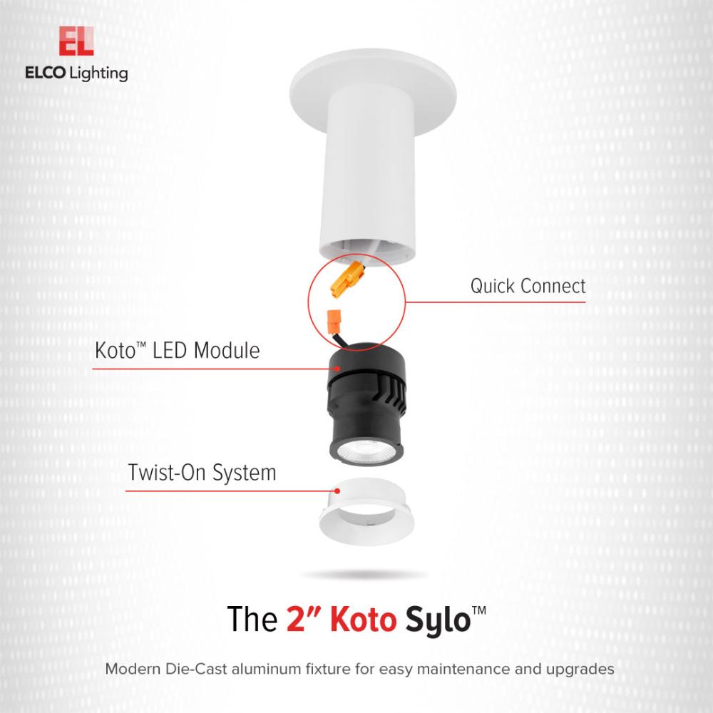 2″ Koto Sylo™ Surface Mount