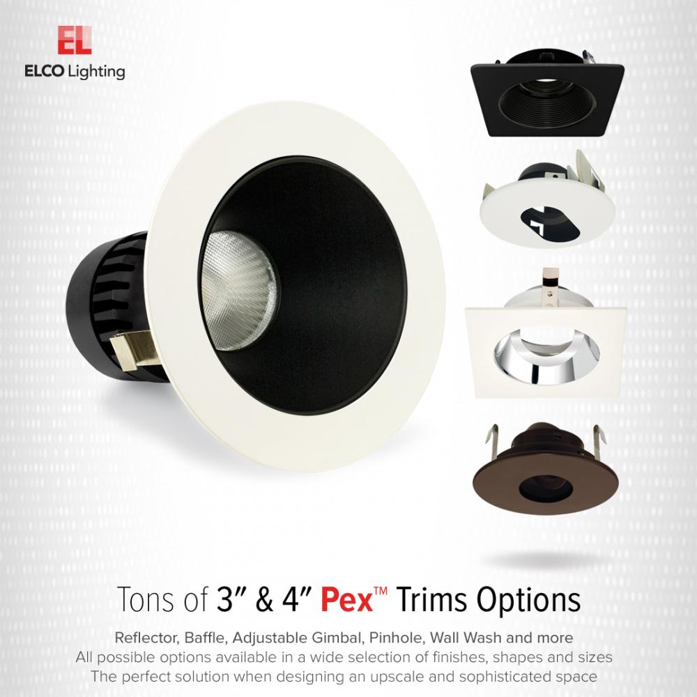 Pex™ 3" Round Adjustable Reflector Wall Wash