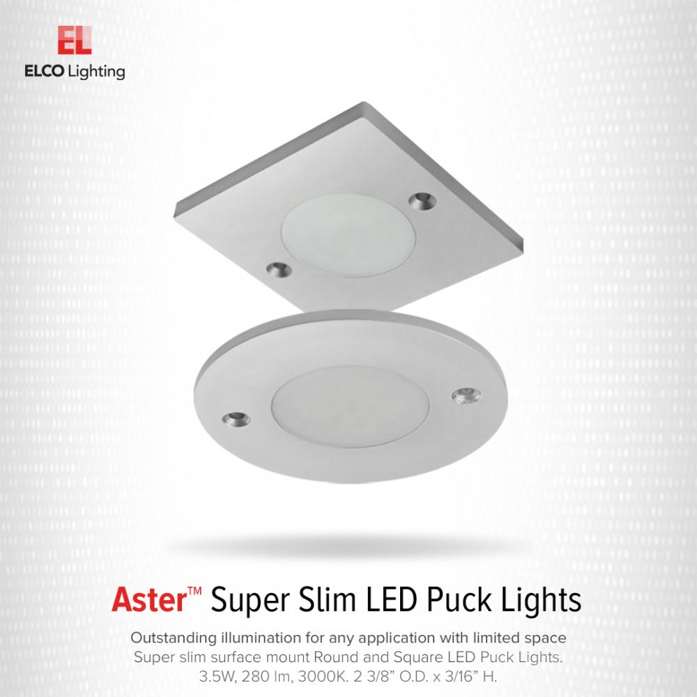 Undercabinet Pucks, Aster™ Mini Super Slim Round LED Puck Light