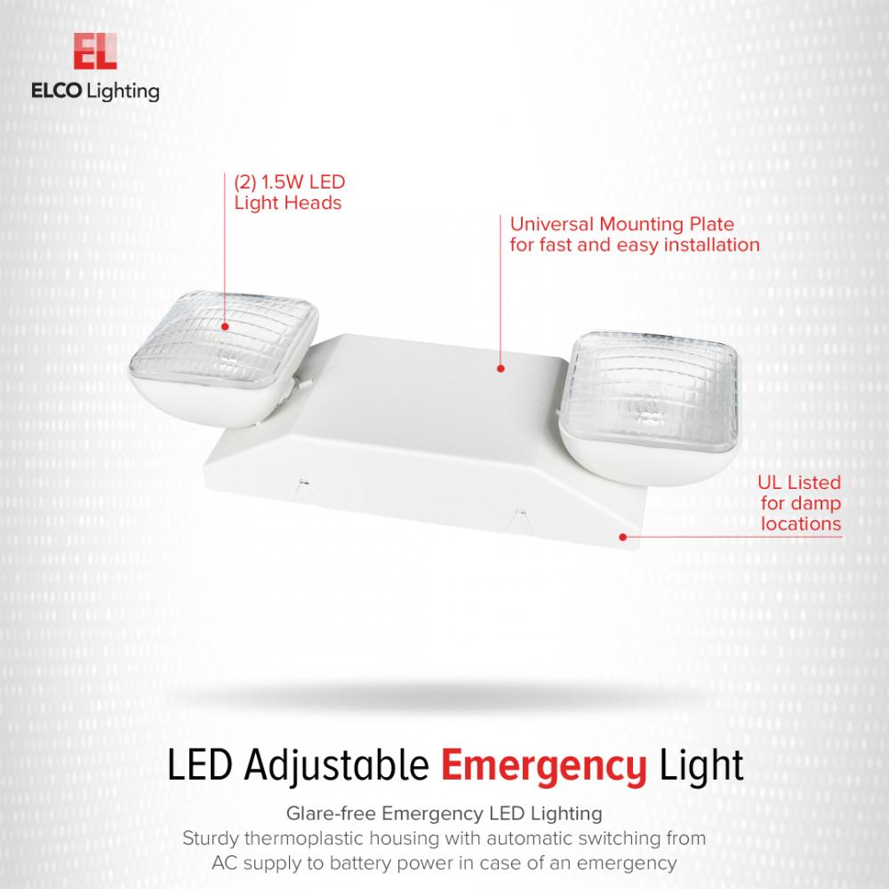 LED Adjustable Emergency Light