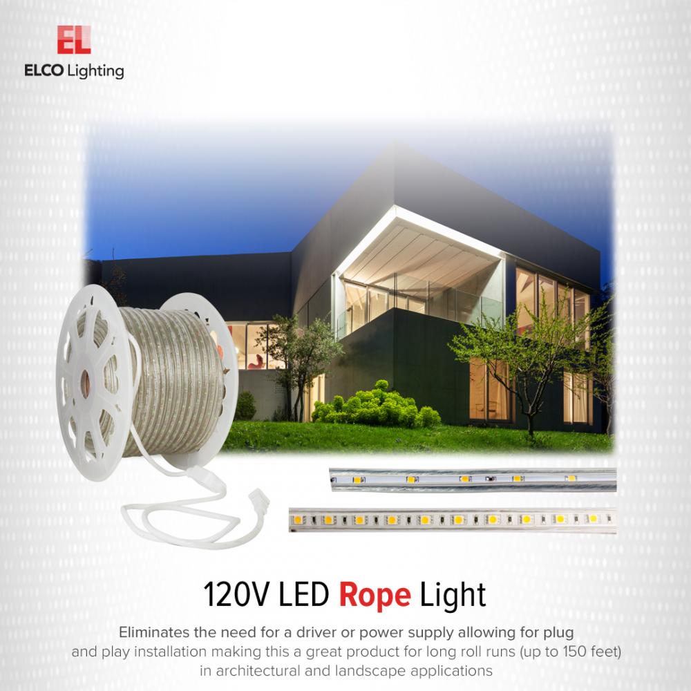 Outdoor 120V LED Rope Light