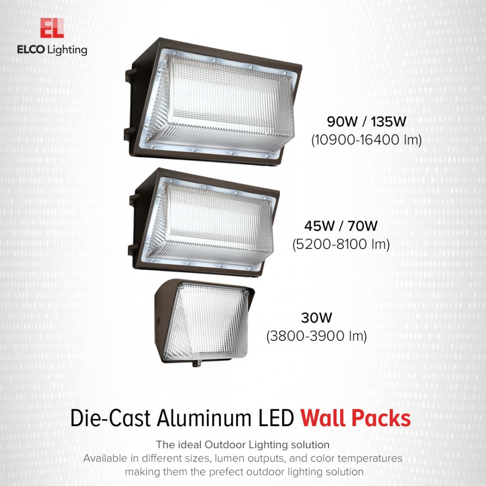 LED Medium Wall Packs