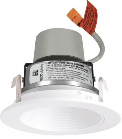 4" LED Module & Driver with Baffle Trim