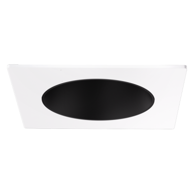Black Reflector with White Ring